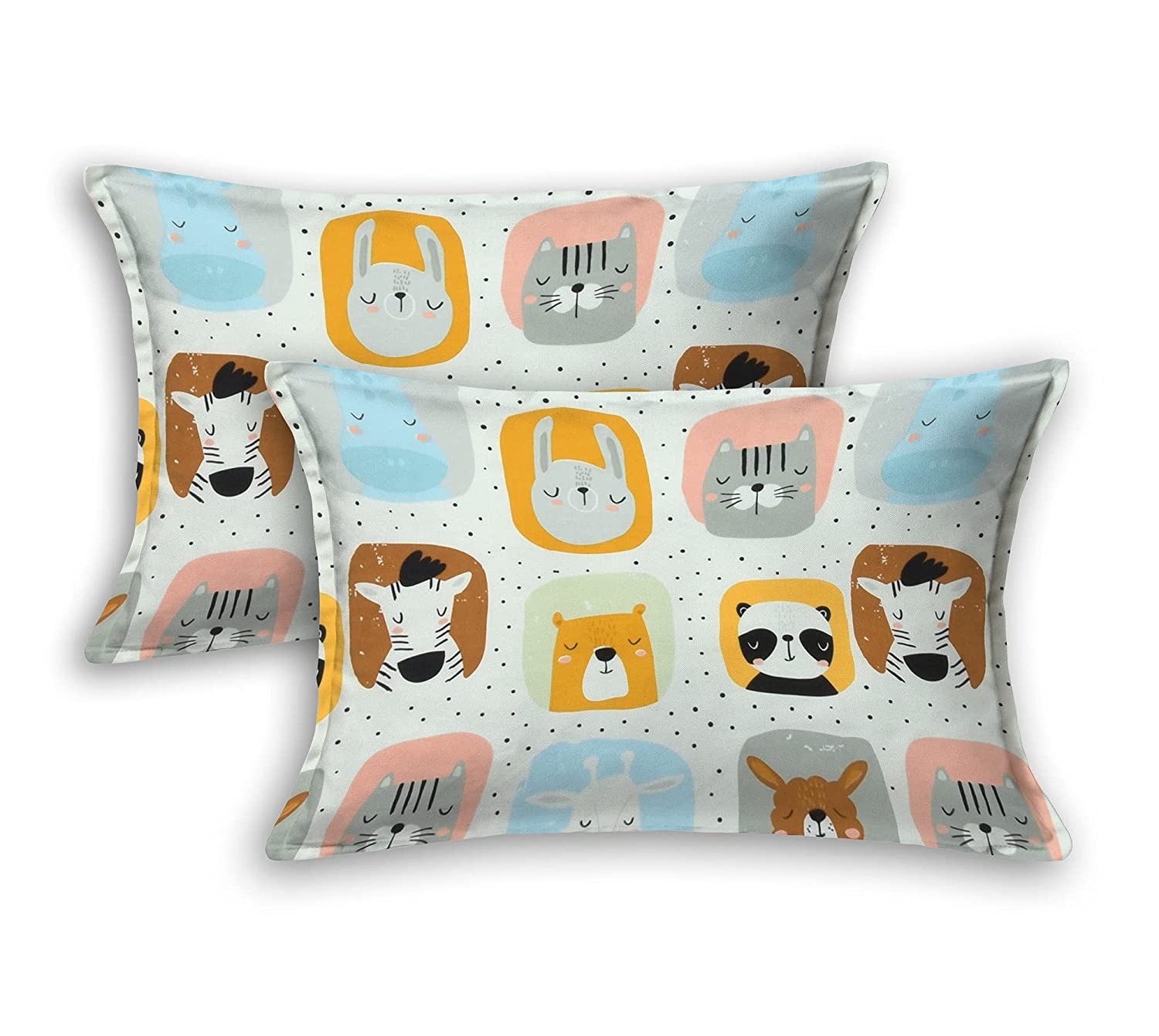 Kids Bedsheet (Cat, Panda Print)