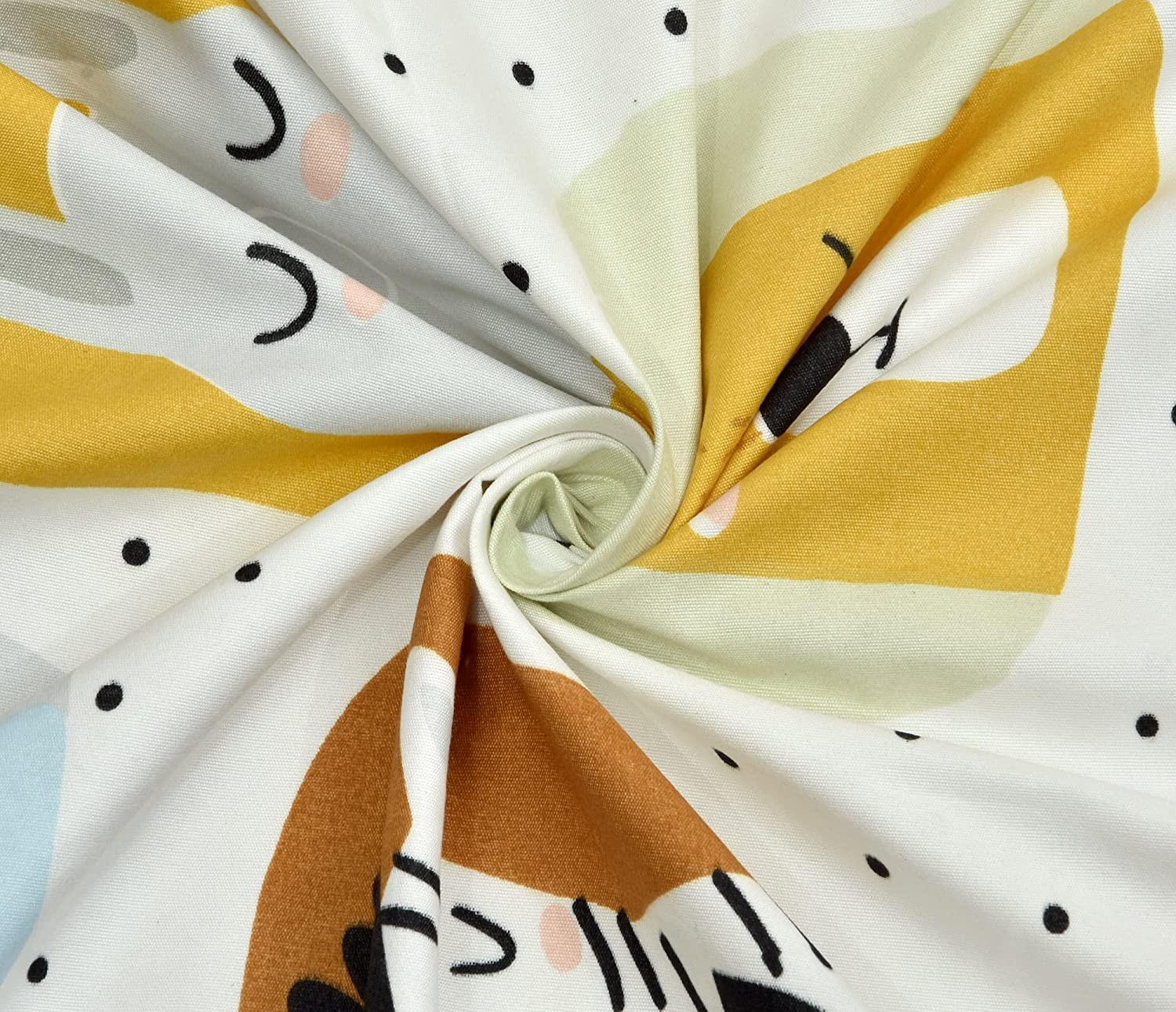 Kids Bedsheet (Cat, Panda Print)