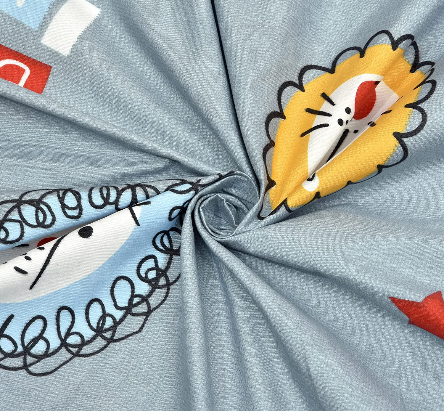 Kids Bedsheet ( Cute Lion print )